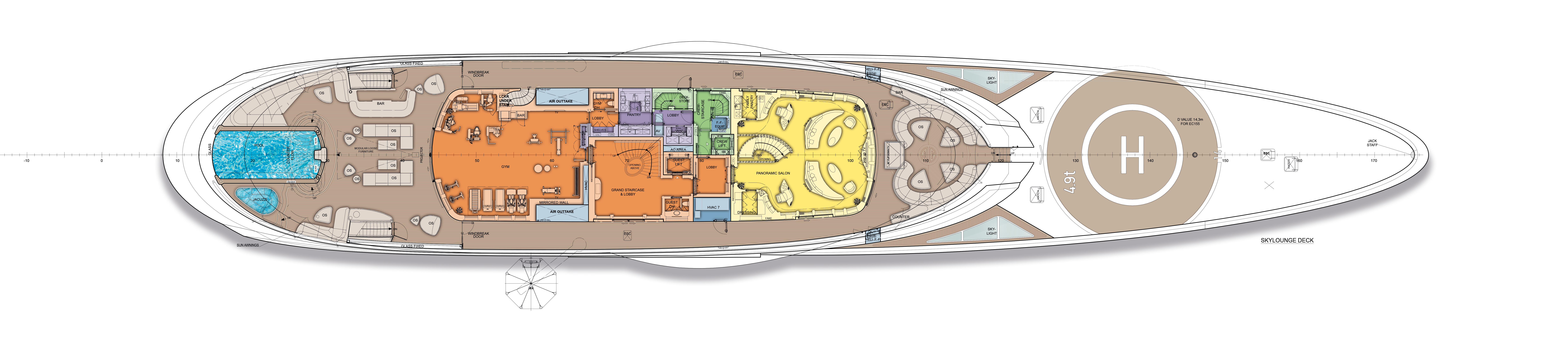 yacht construction blueprint