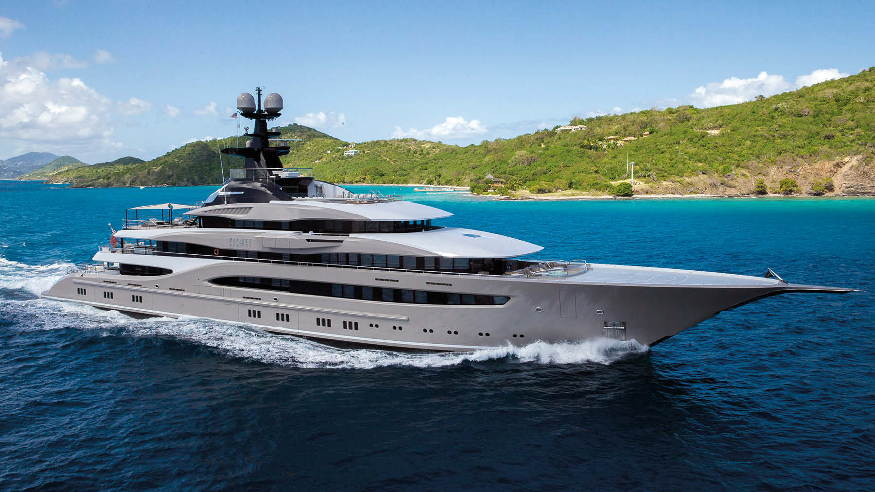 kismet yacht weight