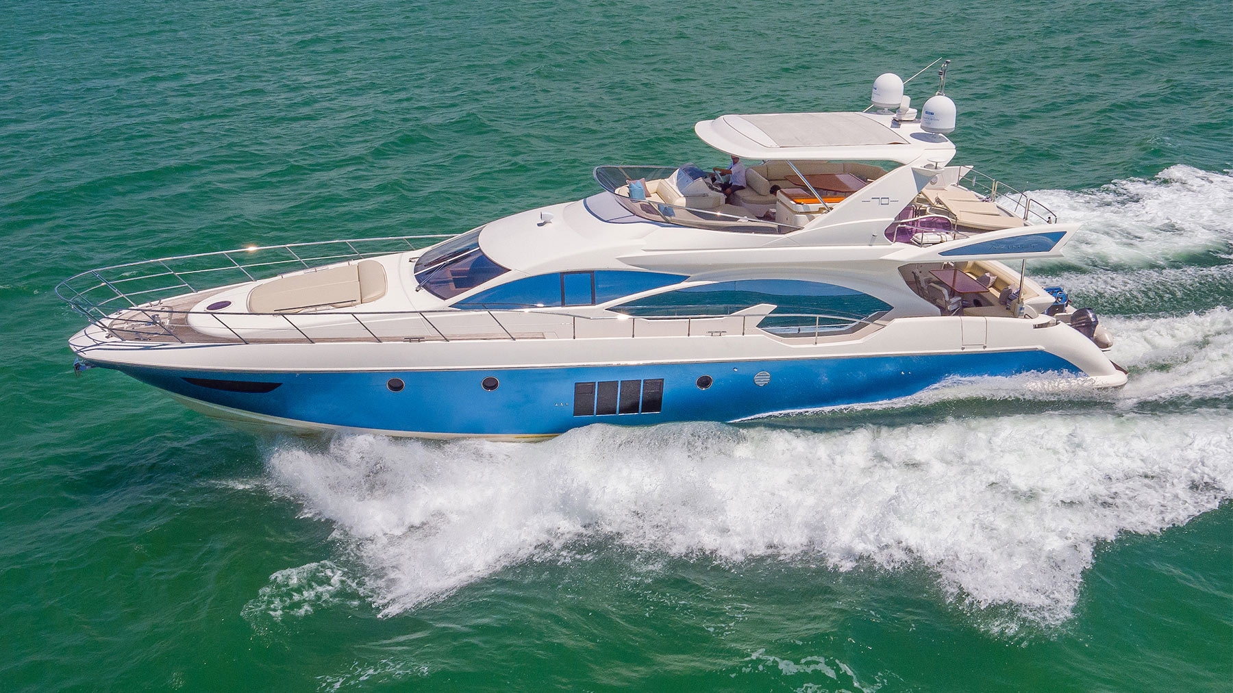 Explore Azimut Luxury Yacht SEVEN For Sale with Moran Yacht & Ship