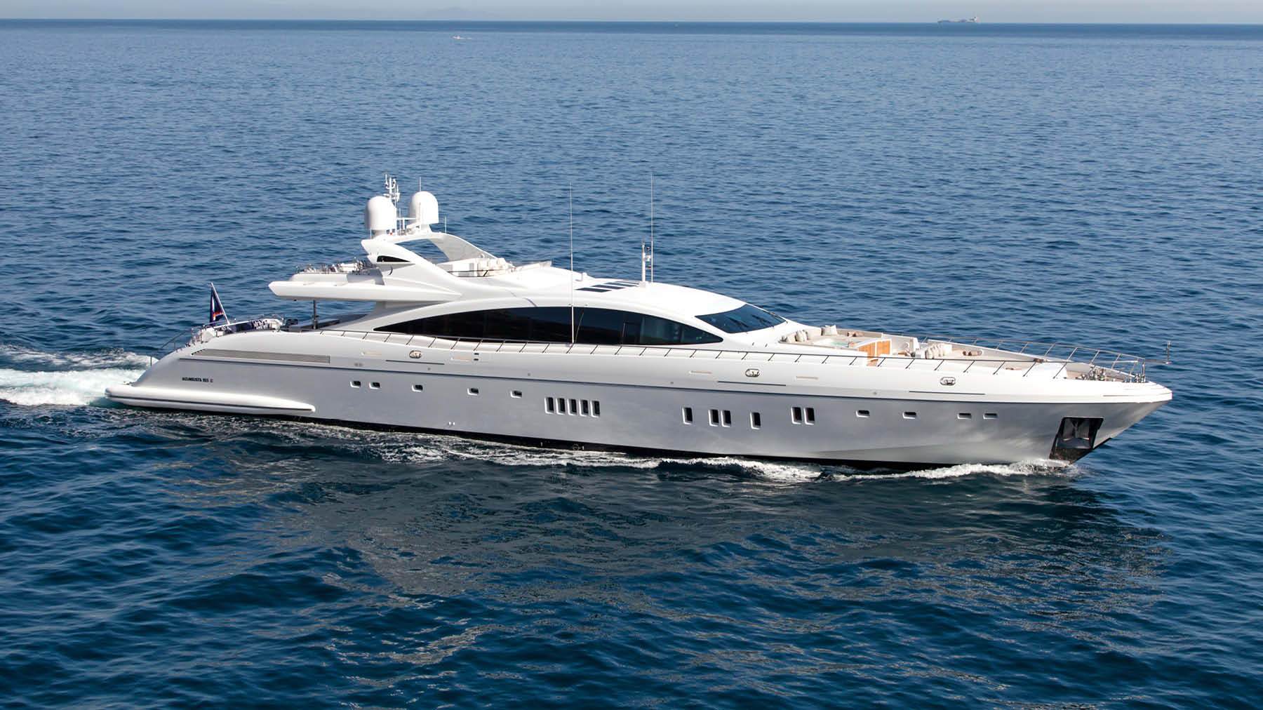 Luxury motor yacht Mangusta 165 APRICITY for sale