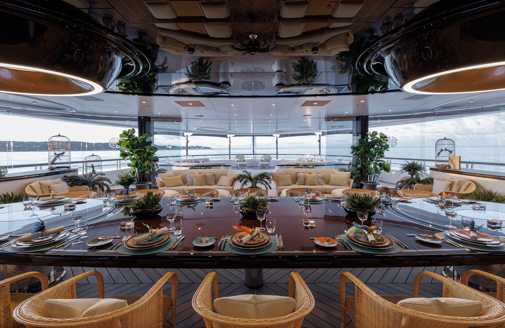 AHPO winter garden dining
