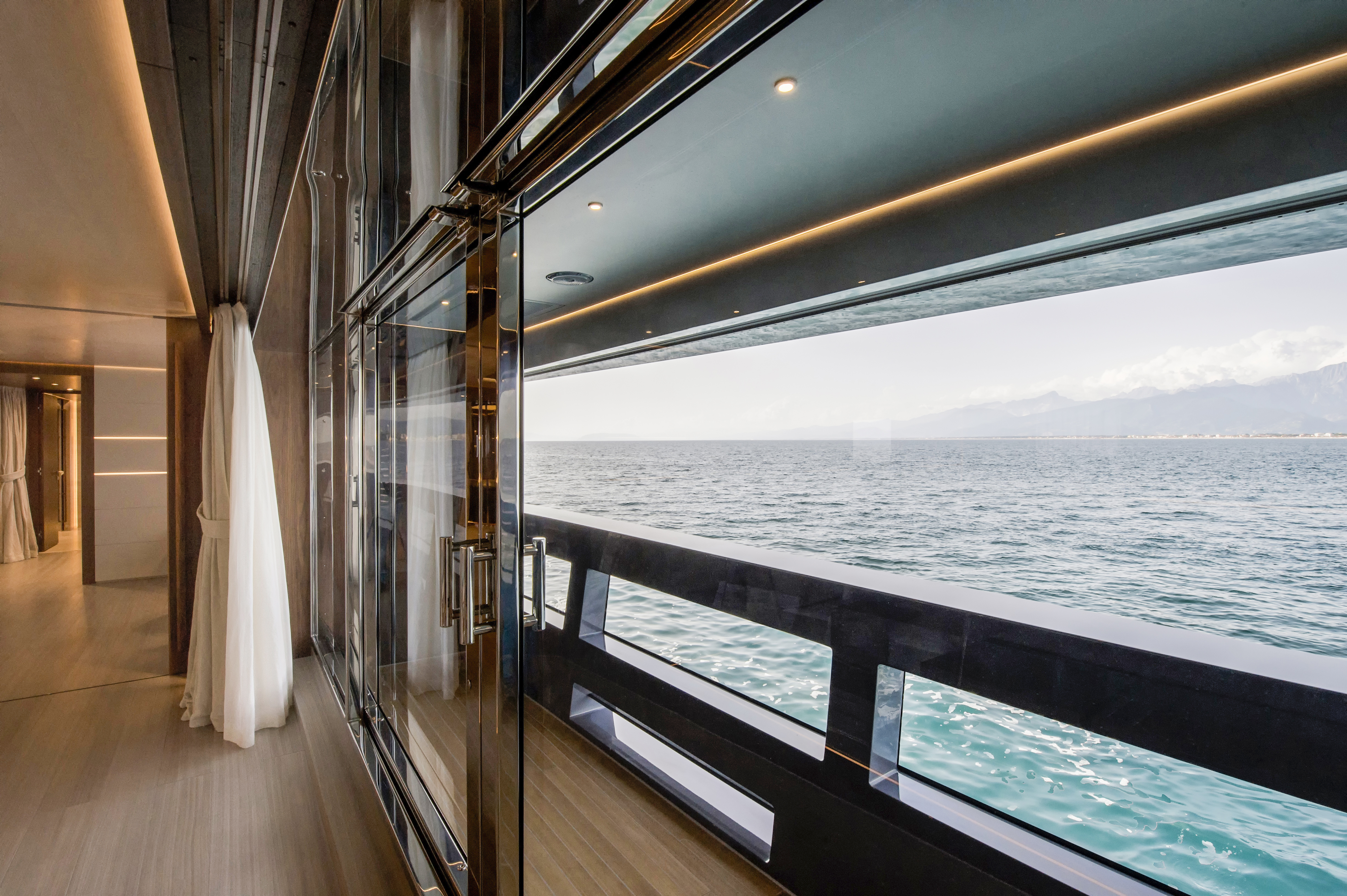 View of Ocean from Main Deck Cabin Balcony
