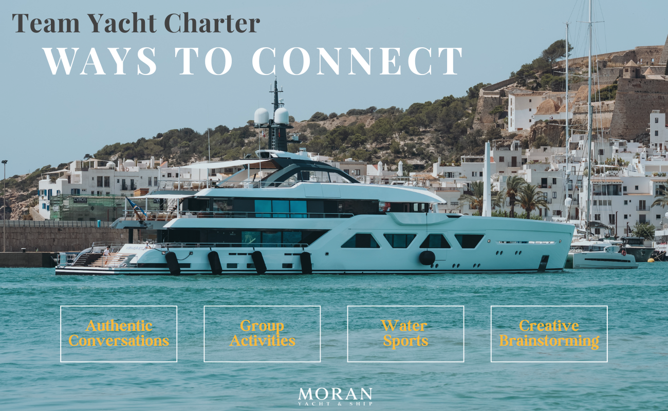 Ways to Connect on a Team Yacht Charter