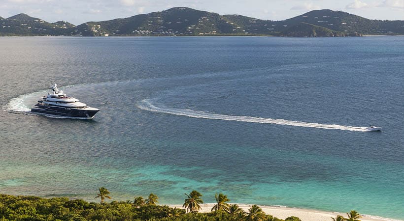 Solandge cruising the Bahamas