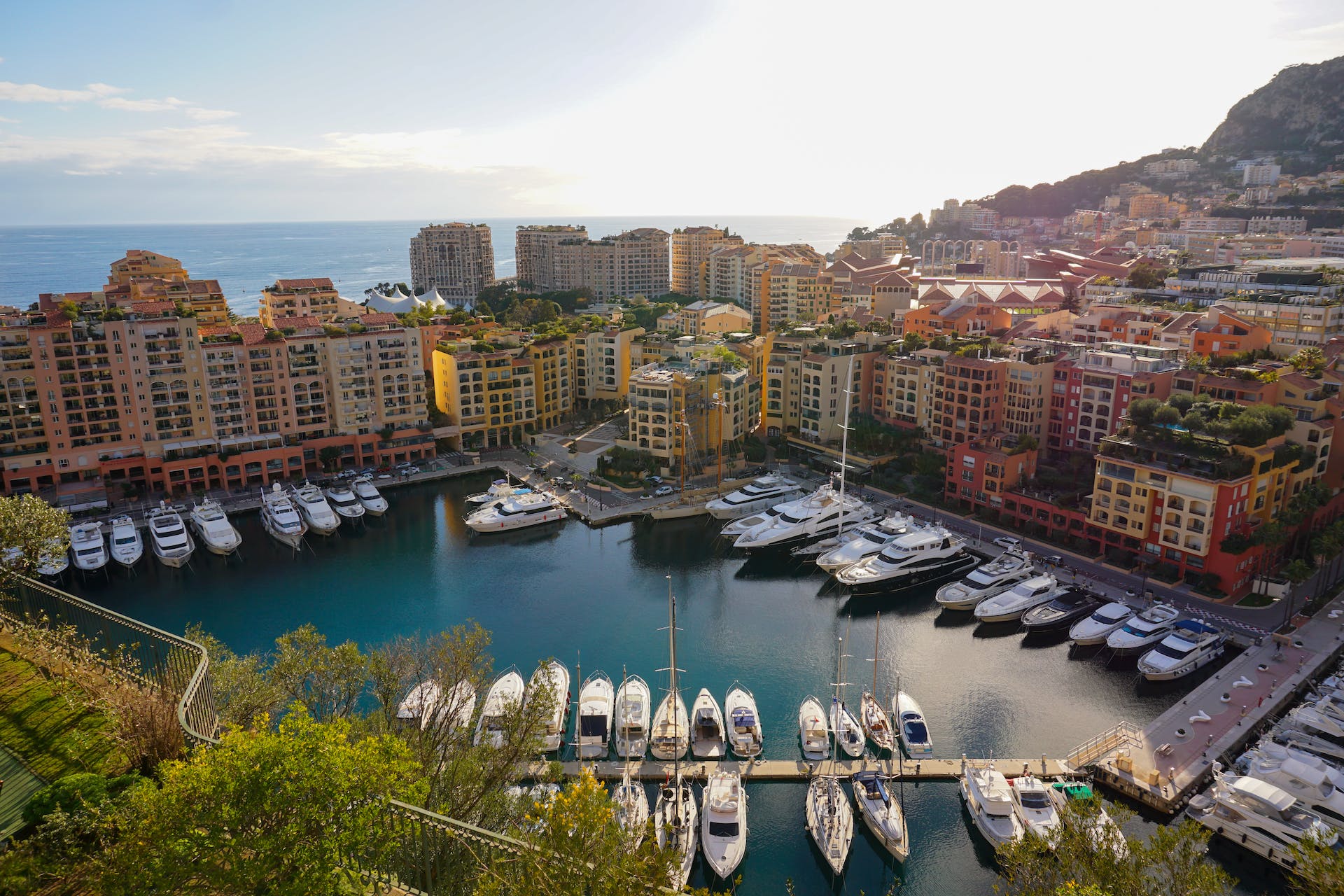 Nothing beats the view from Port Hercule