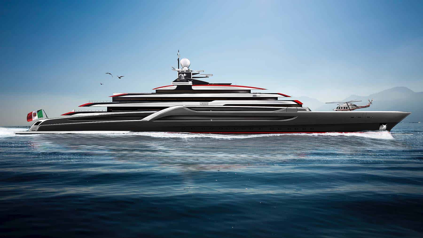 lurssen yachts under construction