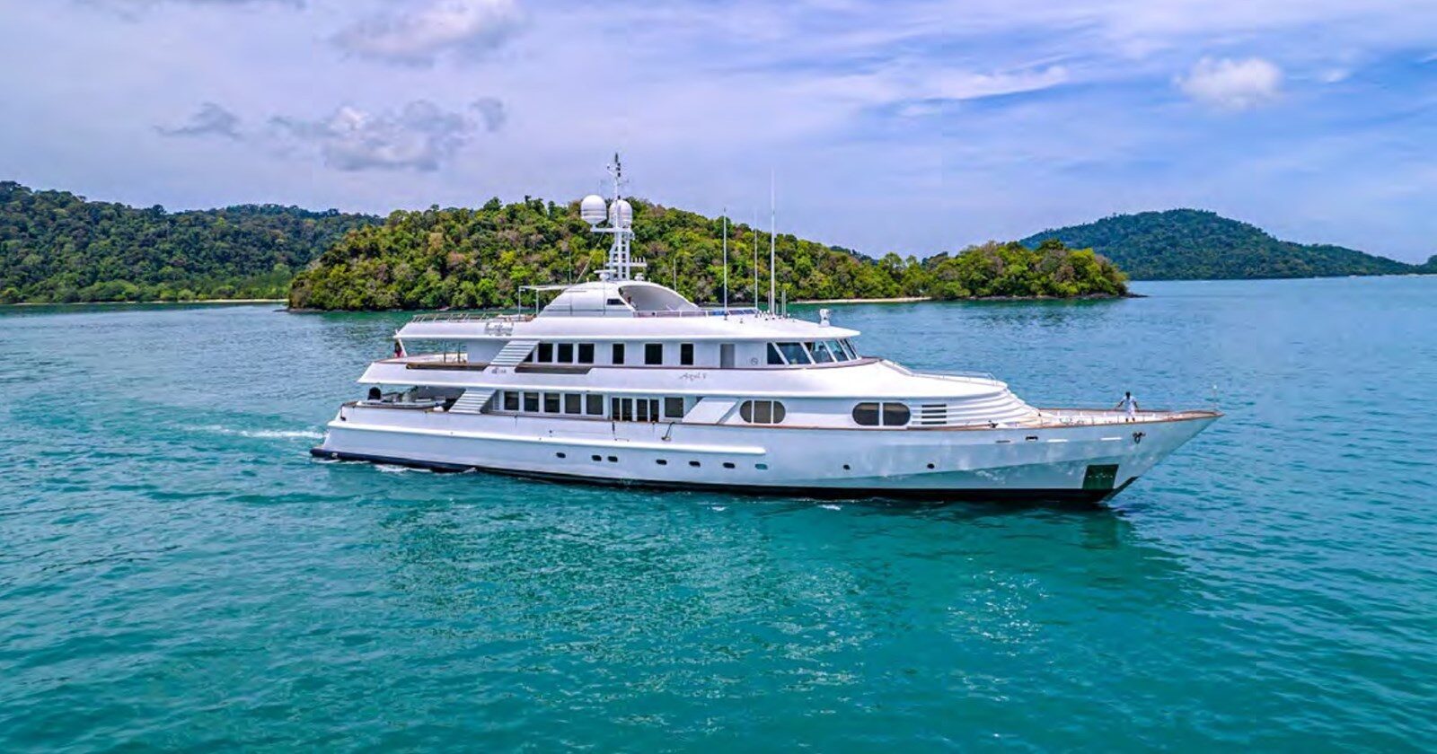 158ft CRN yacht AZUL V u2014 exterior