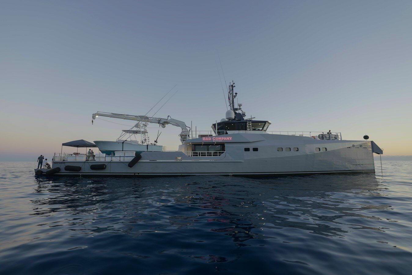 150ft DAMEN YACHTING yacht BAD COMPANY SUPPORT u2014 exterior