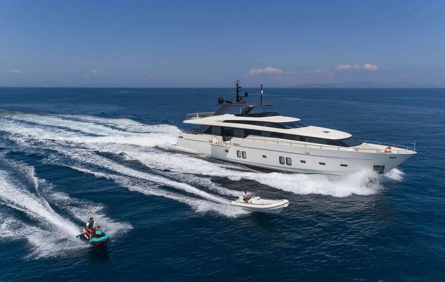 106ft SANLORENZO YACHTS yacht DINAIA u2014 exterior