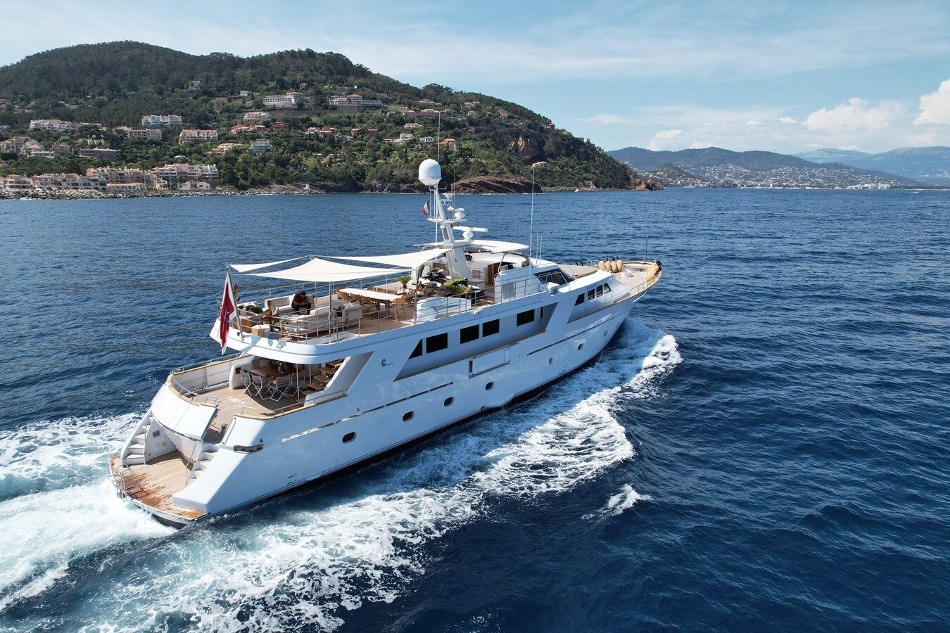 114ft CODECASA yacht ESPINOLA u2014 exterior
