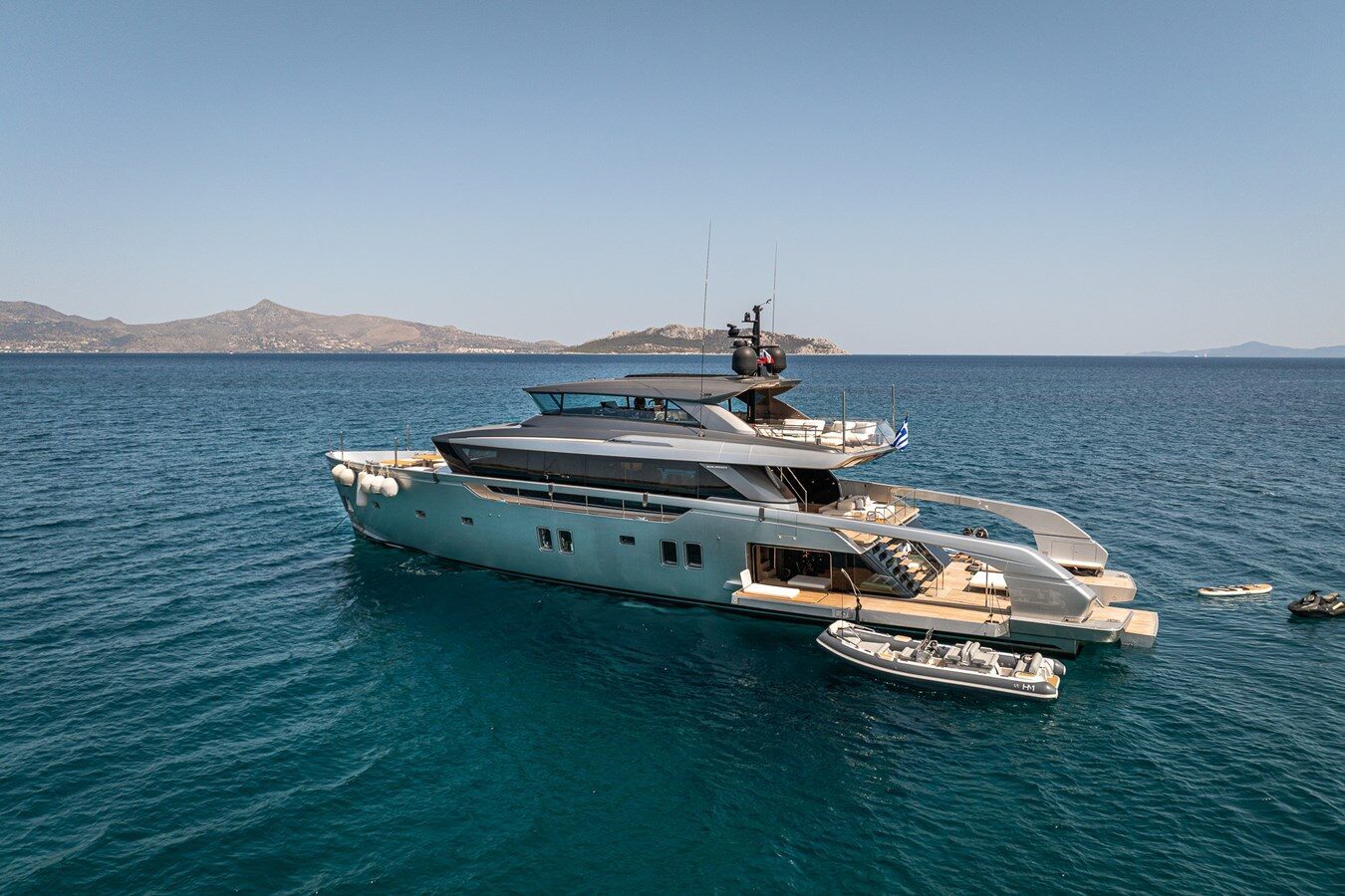 112ft SANLORENZO YACHTS yacht JUST MARIE III u2014 exterior