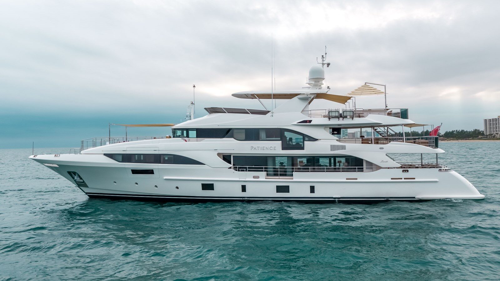 132ft BENETTI YACHTS yacht PATIENCE u2014 exterior
