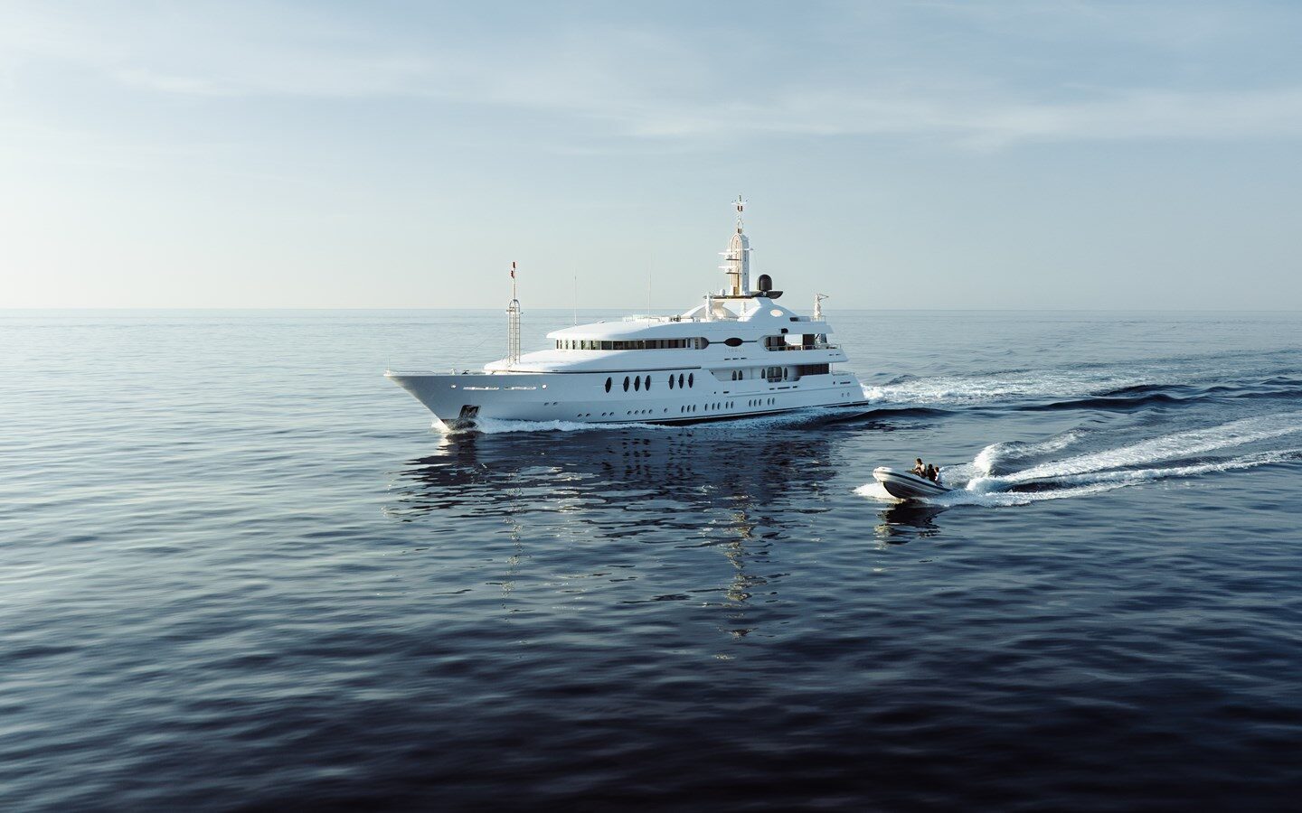 180ft AMELS yacht SAMIRA u2014 exterior