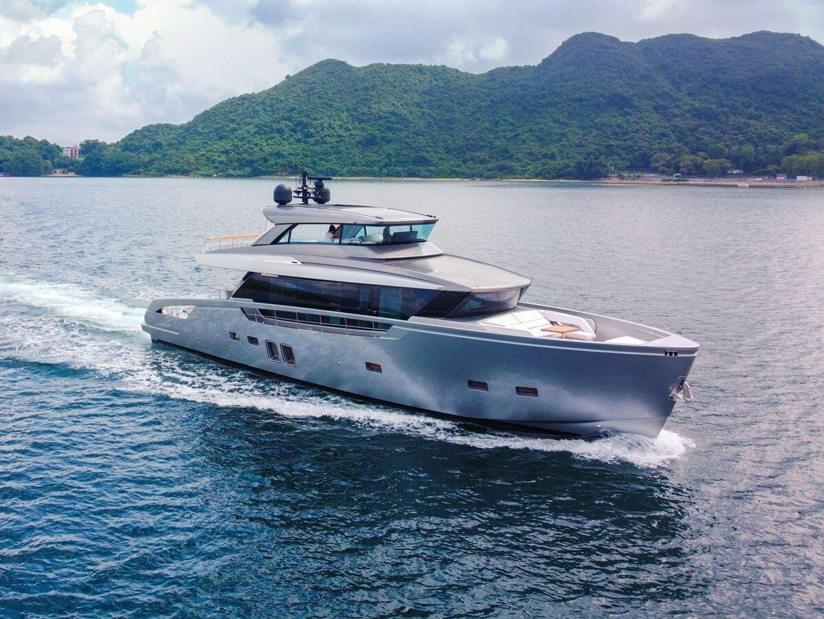 78ft SANLORENZO YACHTS yacht SANLORENZO SX76 u2014 exterior
