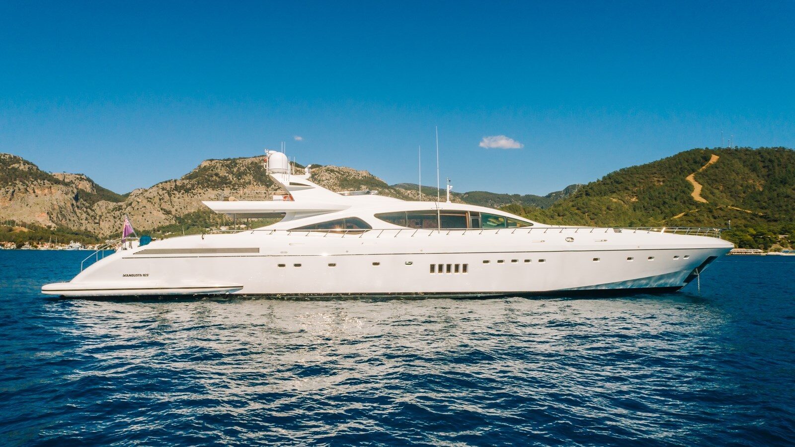 164ft MANGUSTA yacht SEA PEARL u2014 exterior