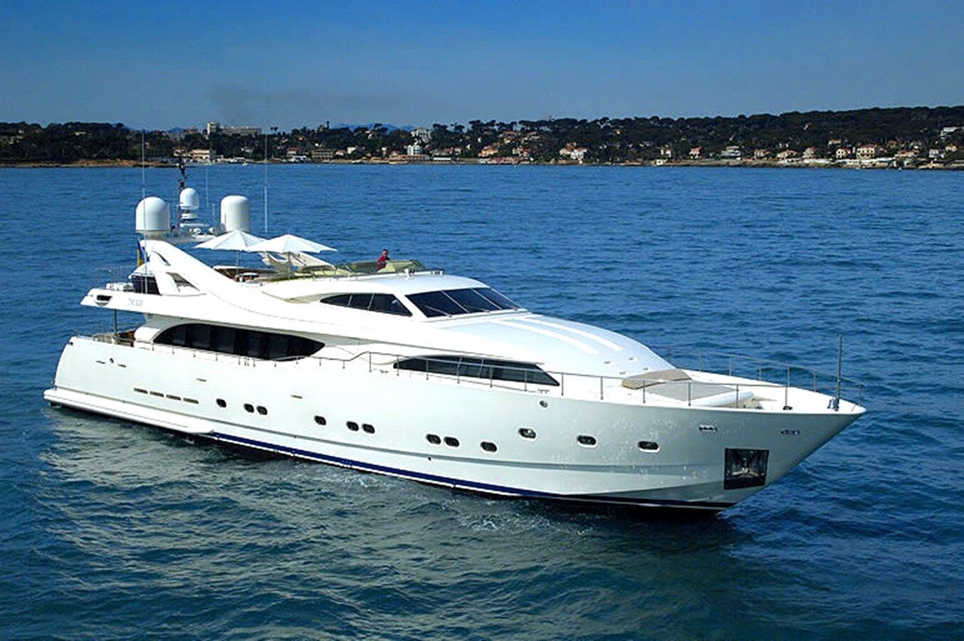 112ft CRN yacht TWO KAY u2014 exterior